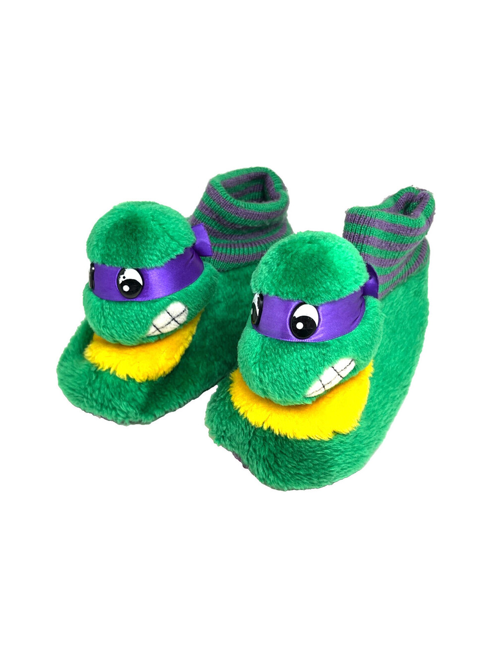 Teenage Mutant Ninja Turtles Slippers - Donatello - Size 8-10 (L) - Vintage